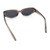 Womens Luxe Mod Fashion Cat Eye Beveled Thick Plastic Sunglasses