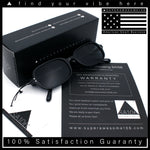 Womens Rectangular Snug Dad Fashion Thin Plastic Sunglasses