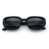 Womens Beveled Rectangle Mod Hipster Plastic Fashion Sunglasses