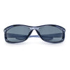 Urban Y2K Wrap Around Sport Plastic Windbreak Oval Sunglasses