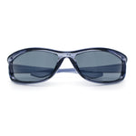 Urban Y2K Wrap Around Sport Plastic Windbreak Oval Sunglasses