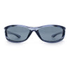Urban Y2K Wrap Around Sport Plastic Windbreak Oval Sunglasses