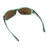 Urban Y2K Wrap Around Sport Plastic Windbreak Oval Sunglasses