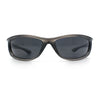 Urban Y2K Wrap Around Sport Plastic Windbreak Oval Sunglasses