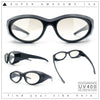 Oval Geometric Dimensional Diamond Cut Bevel Plastic Sport Sunglasses