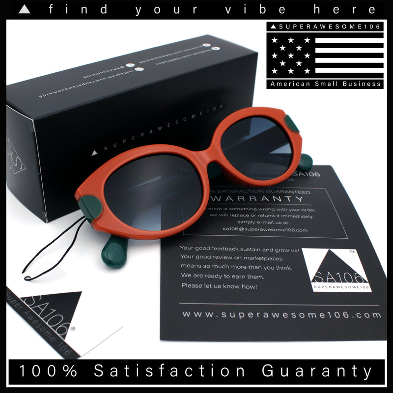 Womens Mod Oval Thick Plastic Fancy Chic Fashion Sunglasses