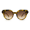 Womens Ornate Fancy Thick Mod Plastic Round Horn Fashion Sunglasses