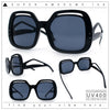 Womens Thick Plastic Rectangle Butterfly Retro Diva Sunglasses