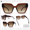 Womens Modish Squared Oversized Cat Eye Plastic Sunglasses