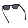 Gentlemans Hipster Bevel Horn Rim Plastic Fashion Hustler Sunglasses