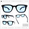 Gentlemans Hipster Bevel Horn Rim Plastic Fashion Hustler Sunglasses