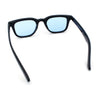 Gentlemans Hipster Bevel Horn Rim Plastic Fashion Hustler Sunglasses