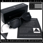 Gentlemans Hipster Bevel Horn Rim Plastic Fashion Hustler Sunglasses