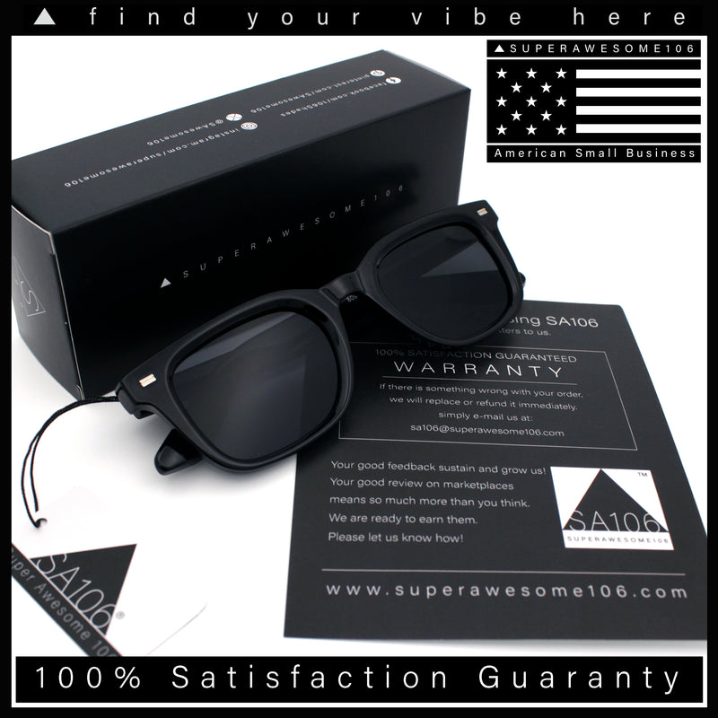 Gentlemans Hipster Bevel Horn Rim Plastic Fashion Hustler Sunglasses
