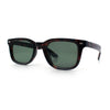 Gentlemans Hipster Bevel Horn Rim Plastic Fashion Hustler Sunglasses