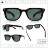 Gentlemans Hipster Bevel Horn Rim Plastic Fashion Hustler Sunglasses