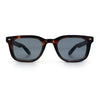 Gentlemans Hipster Bevel Horn Rim Plastic Fashion Hustler Sunglasses