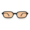 Gentlemans Hipster Oval Rectangle Horned Fashion Hustler Sunglasses