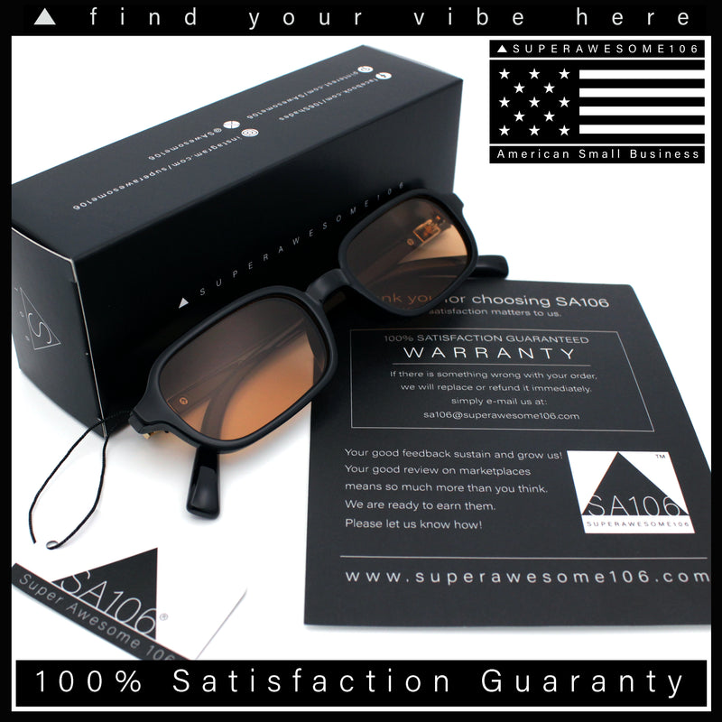 Gentlemans Hipster Oval Rectangle Horned Fashion Hustler Sunglasses