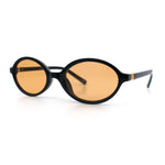 Retro Vintage Vibe Oval Hipster Boho Fashion Plastic Sunglasses