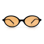 Retro Vintage Vibe Oval Hipster Boho Fashion Plastic Sunglasses