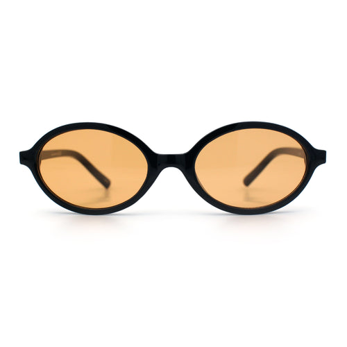 Retro Vintage Vibe Oval Hipster Boho Fashion Plastic Sunglasses