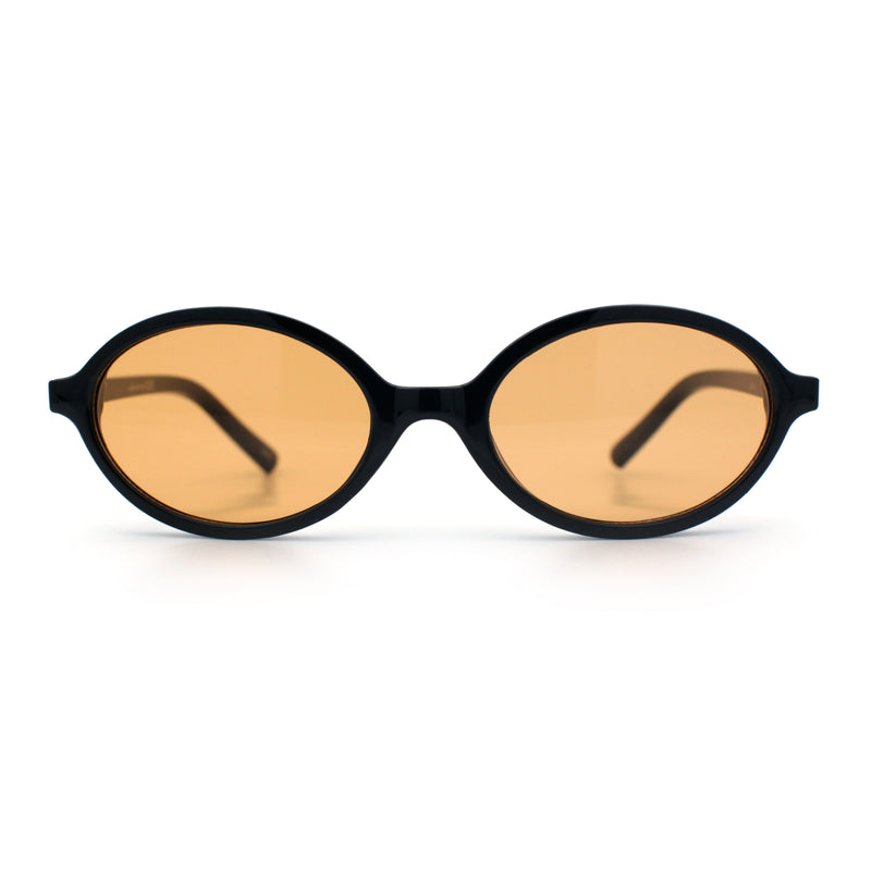 Retro Vintage Vibe Oval Hipster Boho Fashion Plastic Sunglasses