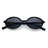Retro Vintage Vibe Oval Hipster Boho Fashion Plastic Sunglasses