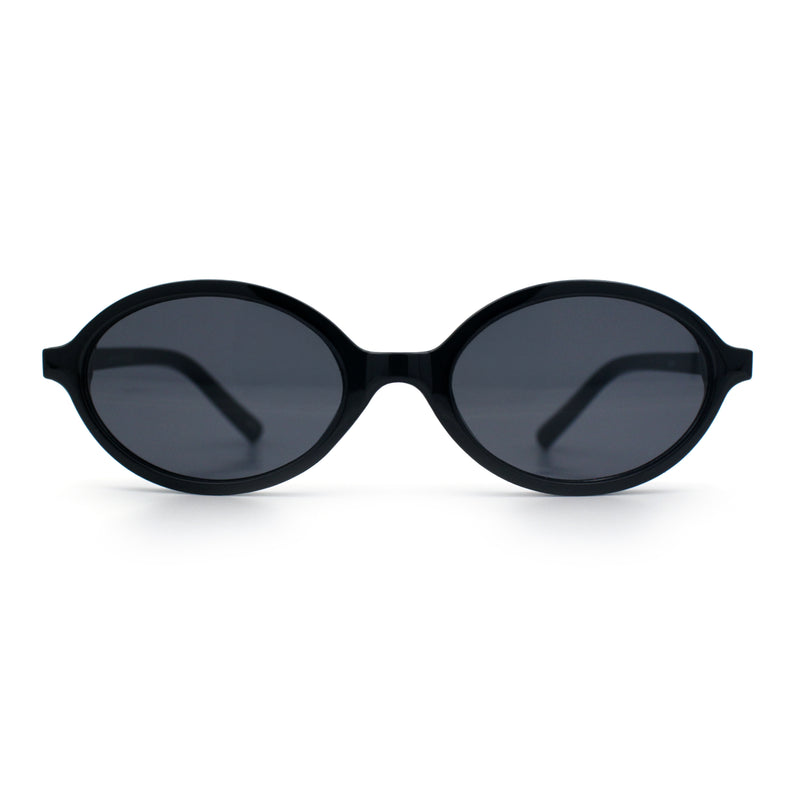 Retro Vintage Vibe Oval Hipster Boho Fashion Plastic Sunglasses
