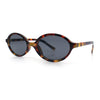 Retro Vintage Vibe Oval Hipster Boho Fashion Plastic Sunglasses