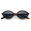 Retro Vintage Vibe Oval Hipster Boho Fashion Plastic Sunglasses