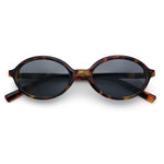 Retro Vintage Vibe Oval Hipster Boho Fashion Plastic Sunglasses