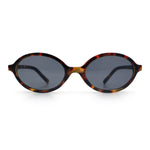 Retro Vintage Vibe Oval Hipster Boho Fashion Plastic Sunglasses