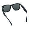 Horn Rim Shield Urban Hipster Color Mirror Bluetooth Smart Speaker Sunglasses