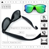 Horn Rim Shield Urban Hipster Color Mirror Bluetooth Smart Speaker Sunglasses