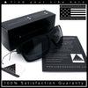 Mens Oversized Biker Wrap Rubberized Matte Plastic Rectangular Sport Sunglasses