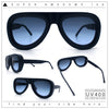 Mens Retro Mobster Cupped Thick Plastic Windbreak Racer Oversized Sunglasses