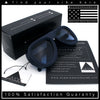 Mens Retro Mobster Cupped Thick Plastic Windbreak Racer Oversized Sunglasses