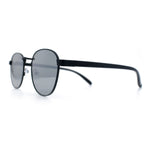 Boho Normcore Windsor Metal Rim Rectangular Round Hipster Sunglasses