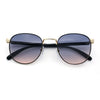 Boho Normcore Windsor Metal Rim Rectangular Round Hipster Sunglasses