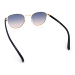 Boho Normcore Windsor Metal Rim Rectangular Round Hipster Sunglasses