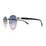 Boho Normcore Windsor Metal Rim Rectangular Round Hipster Sunglasses