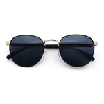 Boho Normcore Windsor Metal Rim Rectangular Round Hipster Sunglasses