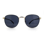 Boho Normcore Windsor Metal Rim Rectangular Round Hipster Sunglasses