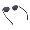 Boho Normcore Windsor Metal Rim Rectangular Round Hipster Sunglasses
