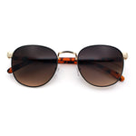 Boho Normcore Windsor Metal Rim Rectangular Round Hipster Sunglasses