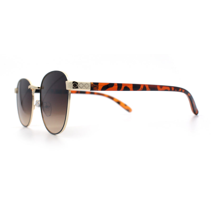 Boho Normcore Windsor Metal Rim Rectangular Round Hipster Sunglasses