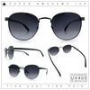 Boho Normcore Windsor Metal Rim Rectangular Round Hipster Sunglasses