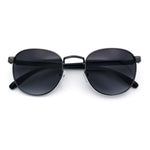 Boho Normcore Windsor Metal Rim Rectangular Round Hipster Sunglasses