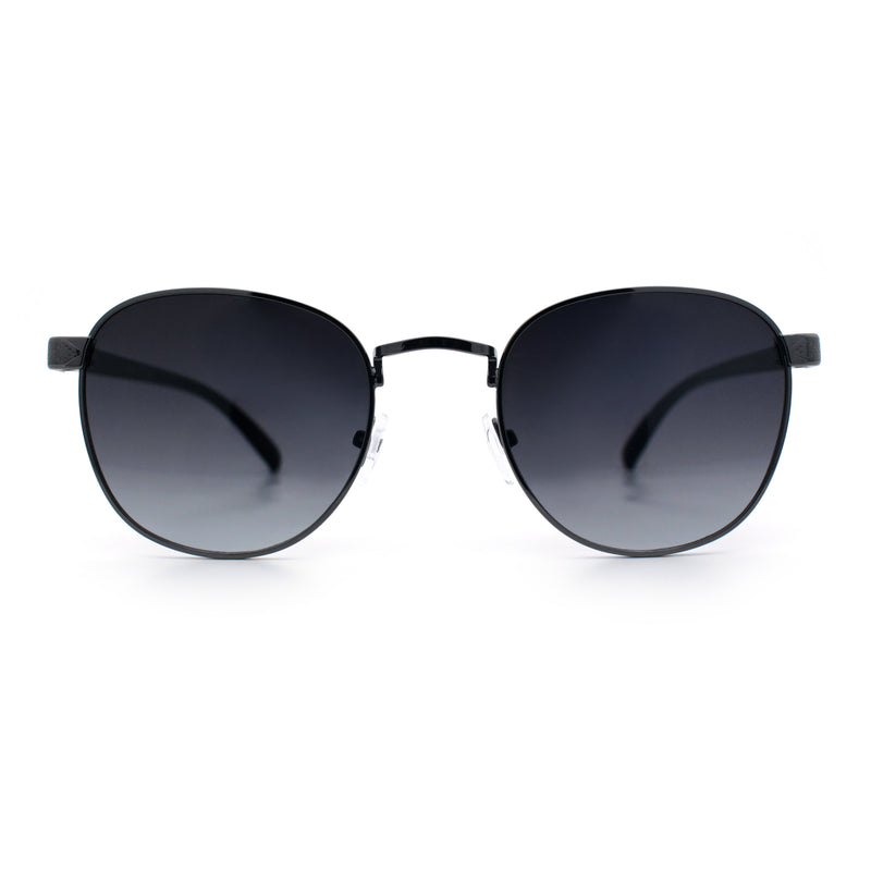 Boho Normcore Windsor Metal Rim Rectangular Round Hipster Sunglasses